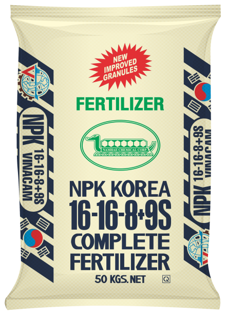 Vỏ bao phân bón NPK Hàn Quốc nhập khẩu bởi Vinacam