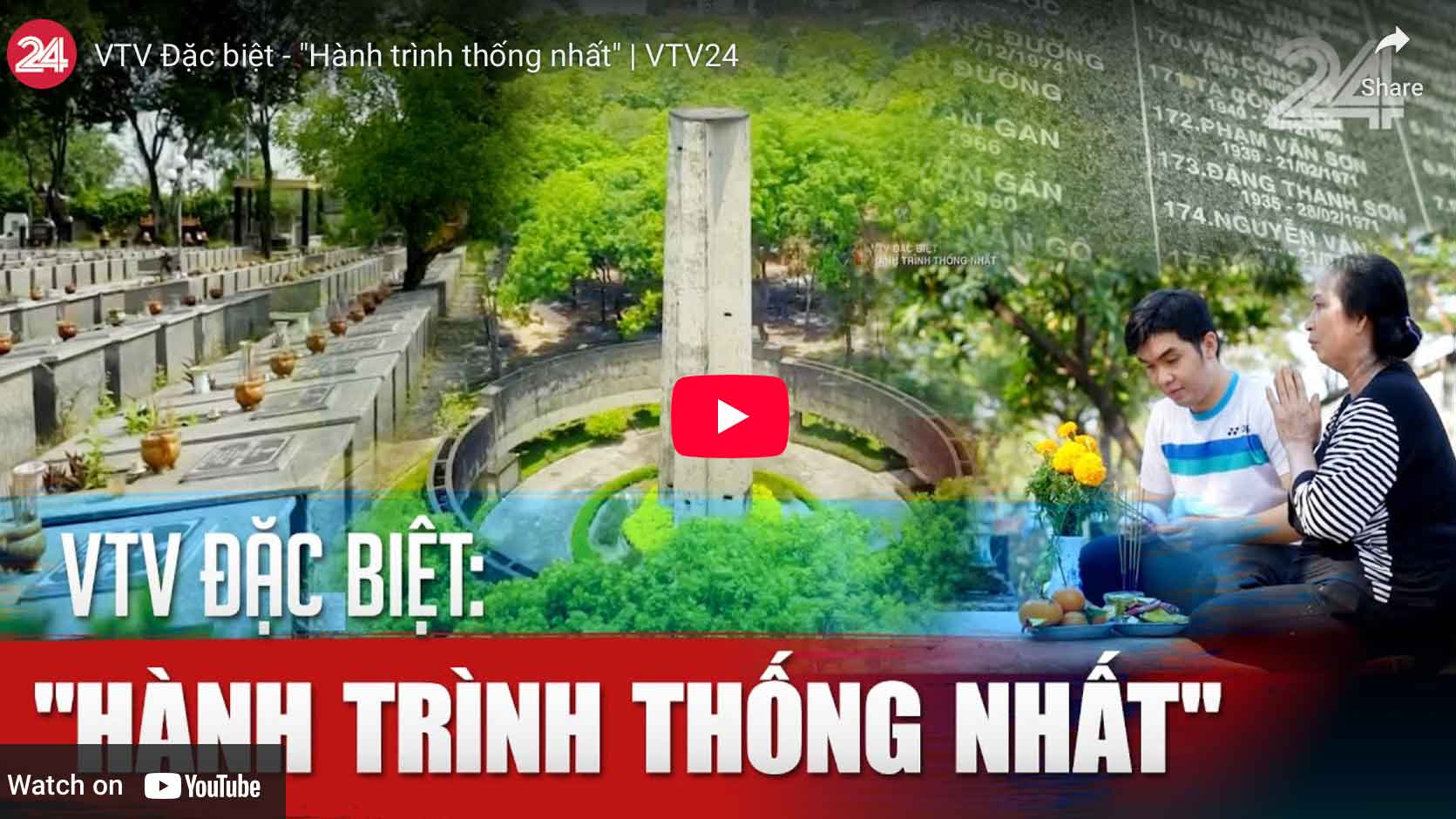 VTV Đặc biệt - "Hành trình thống nhất"