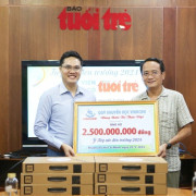 Quỹ khuyến học Vinacam kêu gọi đối tác ủng hộ học bổng Tiếp sức đến trường của Tuổi Trẻ