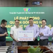 Vinacam tiếp tục đóng góp ủng hộ 300 triệu  ủng hộ đồng bào bị thiệt hại do bão lũ