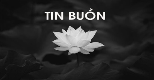 Vinacam kính báo tin buồn